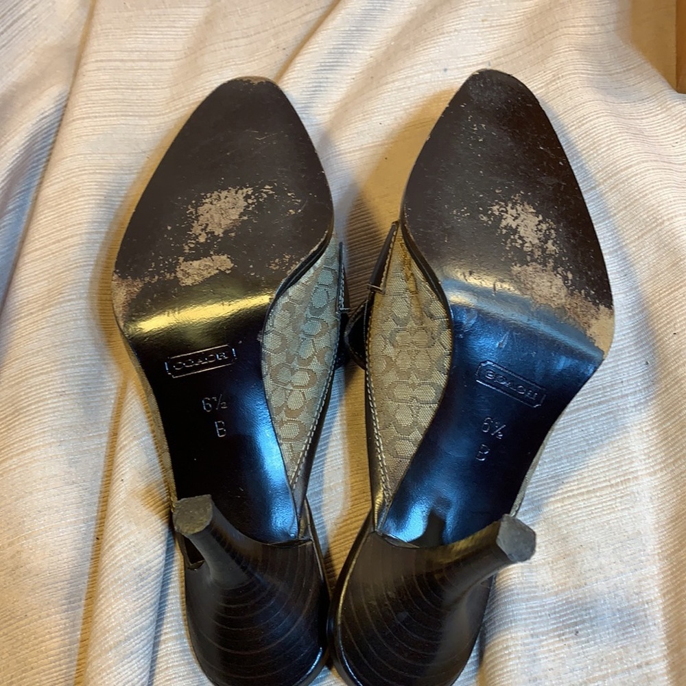 Coach Vintage almost NEW made in Italy mules - Picture 10 of 15
